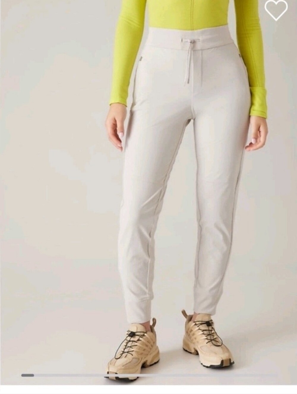 ATHLETA Headlands Hybrid Trek Jogger Birch